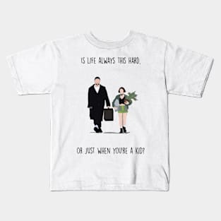 Is life always this hard pr just when you're a kid?, Léon: The Professional Kids T-Shirt